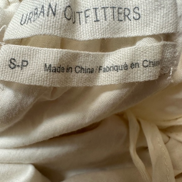 Urban Outfitters Cream Halter Sheath Eyelet Dress - Picture 15 of 16